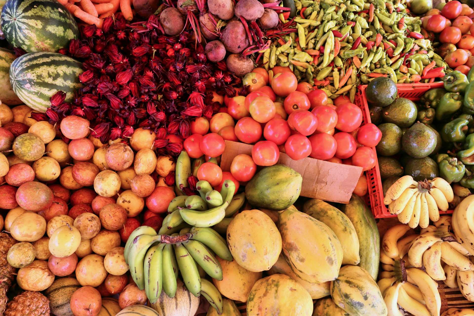 repas avec légumes